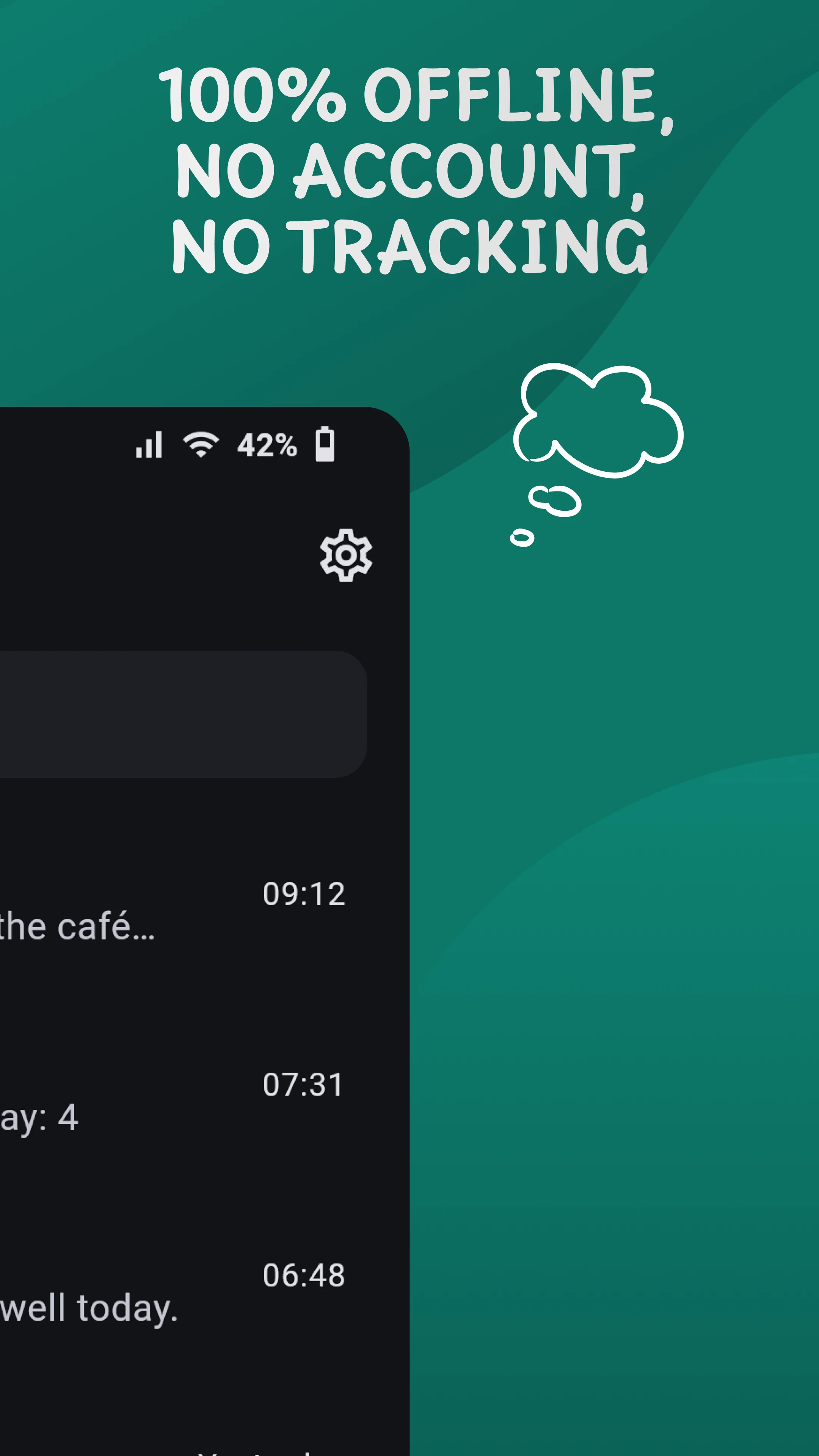 ChatNotes – Chat-Style Notes screenshot