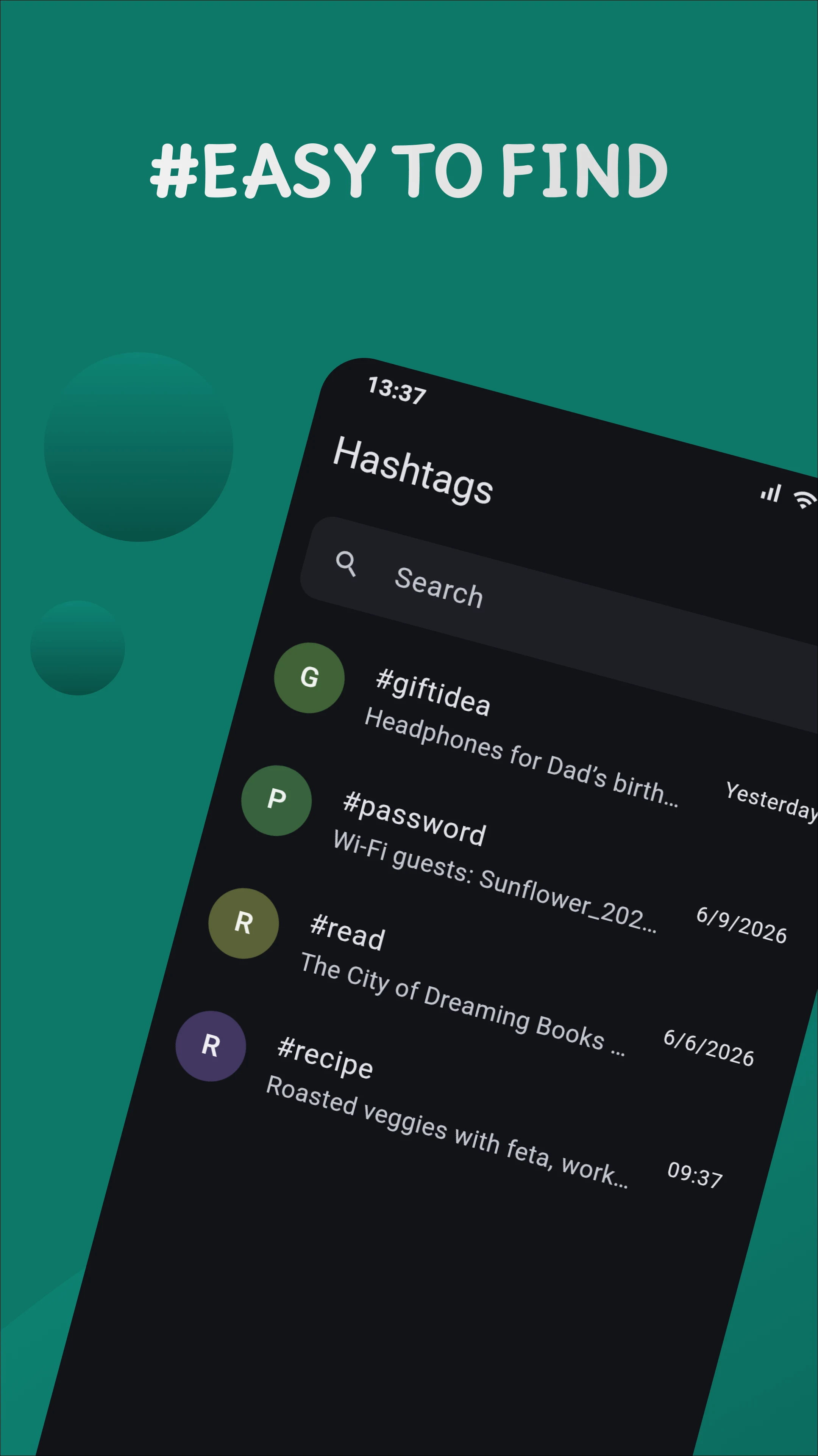 ChatNotes – Chat-Style Notes screenshot